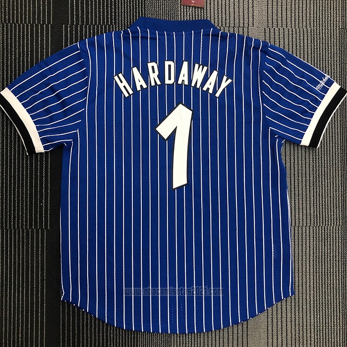 Camiseta Manga Corta Orlando Magic Penny Hardaway #1 Azul